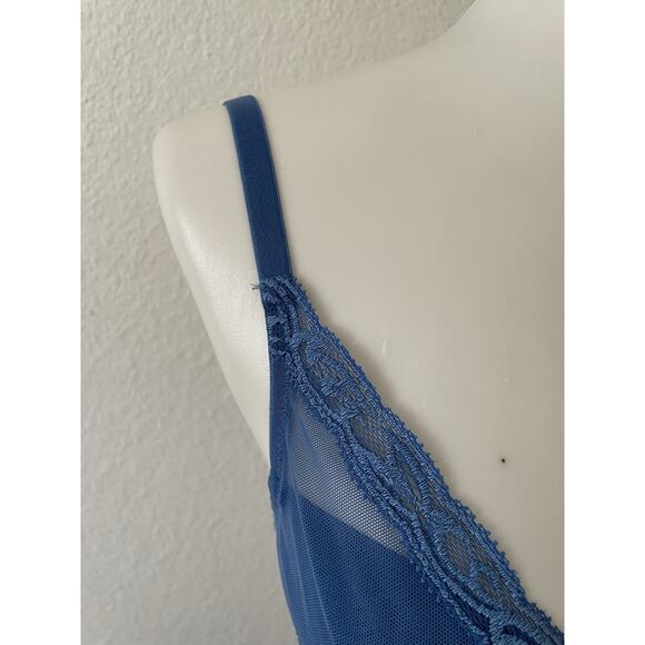 Natori Bra Lingerie Mesh Padded Lace Intimates Lounge - Picture 4 of 14